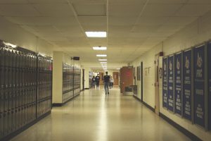 Students walk down the halls on freshmen transition day. Assistant principal Nacole Boan was glad to see students back in the building. "I even think there's some extra step in students’ walk today because they haven't been in the building for so long either," said Boan. 